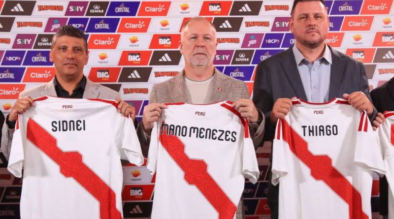 «MANO» MENEZES FUE PRESENTADO COMO DT DE LA SELECCIÓN PERUANA «MANO» MENEZES FUE PRESENTADO COMO DT DE LA SELECCIÓN PERUANA